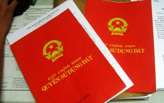Giấy chứng nhận quyền sử dụng đất